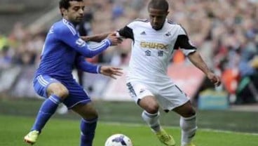 Hasil Swansea City vs Chelsea Skor 0-0 Babak Pertama