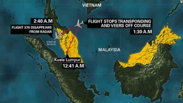 MISTERI MH370: Terbang Bagai Jet Tempur, Menukik Ke Ketinggian 5.000 Kaki