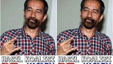 PDIP-Nasdem Resmi Koalisi, Muncul Parodi Jokowi-Surya Paloh di Media Sosial