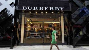 RITEL INGGRIS: Pendapatan Burberry Meningkat 13%