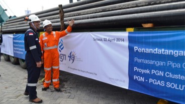 KONVERSI BBG: PGN Bangun Klaster Penyaluran Gas Jateng