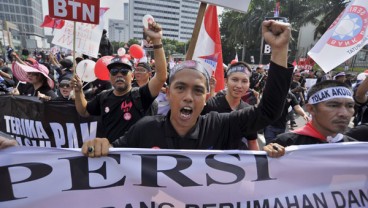 AKUISISI BTN: Karyawan Demo, Bilang Dahlan Pembangkang