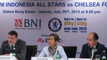 Kartu Kredit BNI-Chelsea Tumbuh 80,4% Kuartal I/2014