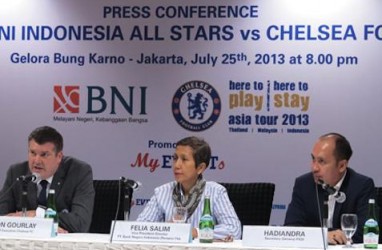 Kartu Kredit BNI-Chelsea Tumbuh 80,4% Kuartal I/2014