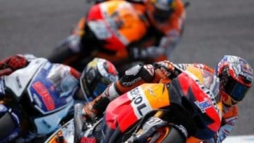 HASIL MOTOGP SPANYOL: Marques-Lorenzo-Rossi Posisi 1-2-3 di Latihan 4