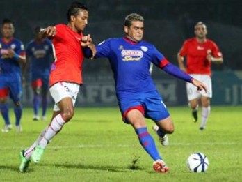 Hasil INDONESIA SUPER LEAGUE: Arema Tekuk Persija, Skor 1-0 di GBK