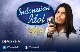 INDONESIAN IDOL 2014: Virzha Pertahankan Kharismanya Bawakan Lagu Pink