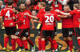 HASIL LIGA JERMAN: Leverkusen Ke  Champions, Hamburg Terhindar Degradasi