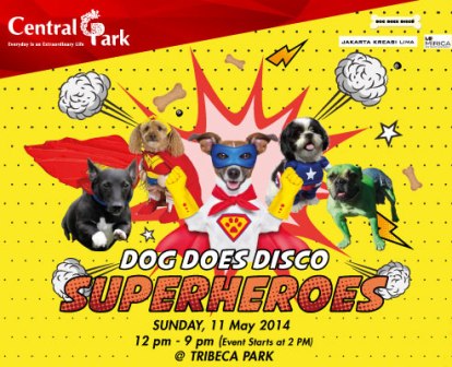Dog Dos Disco, salah satu acara di Tribeca Park/centralparkjakarta.com