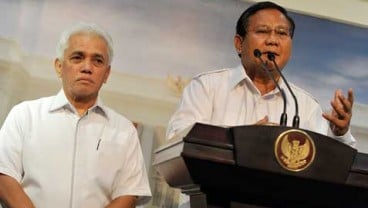 KOALISI PARTAI: Prabowo Tinggal Tunggu PPP