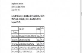 KELULUSAN UN SMA/SMK 2014: Nama-Nama Siswa SMA 34 Jakarta Yang Lulus