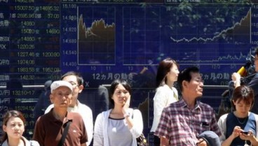 SAHAM ASIA Naik Dalam 2 Pekan, Ditutup Tertinggi Sejak Januari