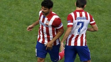 PIALA DUNIA 2014: Cedera Otot, Penyerang Spanyol Diego Costa Berisiko Jadi Penonton