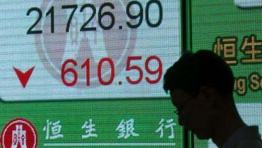 Bursa HONG SONG: Indeks Hang Seng Ditutup Naik 0,31%