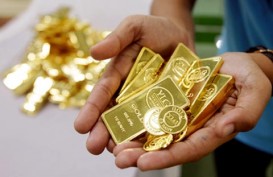 Harga Emas Catat Rekor Terendah dalam 8 Bulan