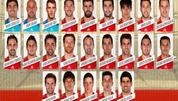 PIALA DUNIA 2014: Sempat Cedera, Diego Costa Tetap Masuk Skuad Spanyol