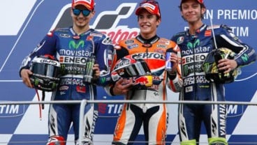 KLASEMEN MOTOGP 2014: Rossi Peringkat 2, Tertinggal 53 Poin dari Marquez di Puncak