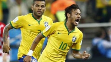 PIALA DUNIA 2014: Brasil Pukul Kroasia 3-1, Neymar Cemerlang