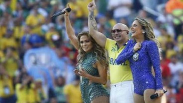 PIALA DUNIA 2014: J-Lo Goyang Brasil, Corinthians Arena Panas