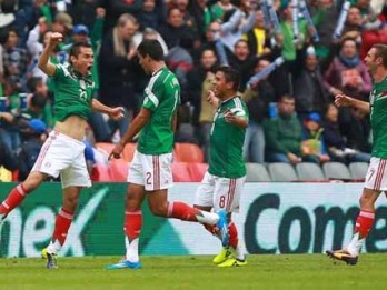 PIALA DUNIA 2014: Meksiko Vs Kamerun, El Tri Tak Pernah Kalah dari Tim Afrika