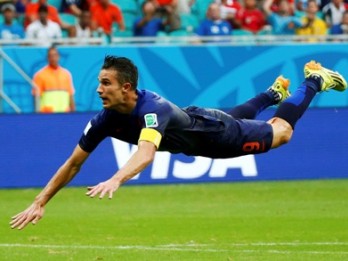 PIALA DUNIA 2014: Van Persie Man of The Match Belanda vs Spanyol