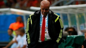 PIALA DUNIA 2014: Ditekuk Belanda 1-5, Ini Pengakuan Pelatih Spanyol Del Bosque