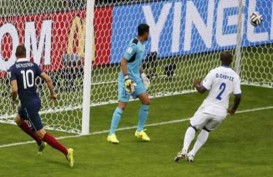 PIALA DUNIA 2014: Prancis Vs Honduras Skor Akhir 3-0, Benzema Cetak 2 Gol