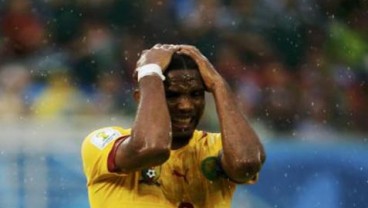 PIALA DUNIA 2014: Eto'o Absen Latihan Jelang Lawan Kroasia