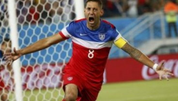 PIALA DUNIA 2014: AS VS Ghana, Clint Dempsey Masuk Daftar Pencetak Gol Tercepat