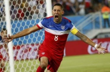 PIALA DUNIA 2014: AS VS Ghana, Clint Dempsey Masuk Daftar Pencetak Gol Tercepat