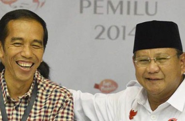 POLLING PILPRES BISNIS.COM: Prabowo-Hatta 47,4%,  Jokowi-JK 50,9%