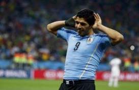 PIALA DUNIA 2014: Ditekuk Uruguay 2-1, Inggris Tersingkir