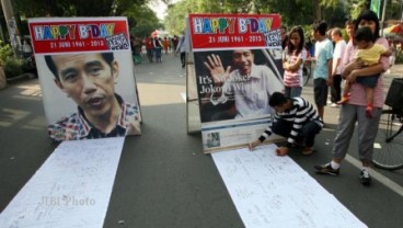 JOKOWI ULANG TAHUN: Seniman Bandung Hadiahkan Kado 53 Lukisan