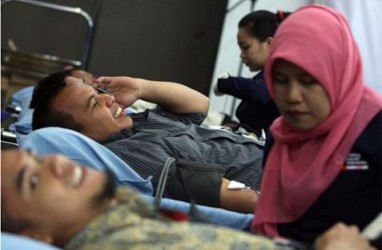 JOKOWI Ultah, Barisan Relawan Lampung Gelar Donor Darah