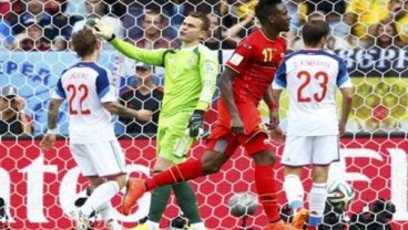 PIALA DUNIA 2014: Belgia Vs Rusia Skor Akhir 1-0, Belgia Lolos ke Babak 16 Besar