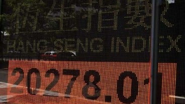 BURSA HONG KONG: Indeks Hang Seng Ditutup Anjlok 1,68%