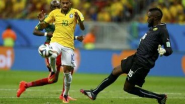 PIALA DUNIA 2014: Brasil Lumat Kamerun 4-1, Di 16 Besar Hadapi Chile