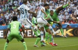 PIALA DUNIA 2014: Kalah 2-3 Dari  Argentina, Nigeria Ke Babak 16