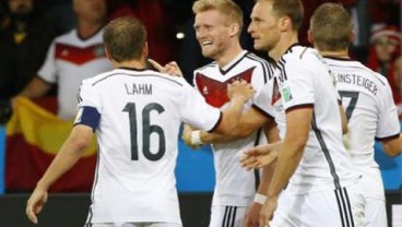 PIALA DUNIA 2014: Pukul  Aljazair 2-1, Jerman Hadapi Prancis Di Perempat Final