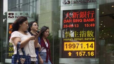 BURSA HONG KONG: Indeks Hang Seng Bergerak Rebound 0,94%