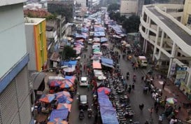 Puasa ke-4, Pasar Tanah Abang Macet Total