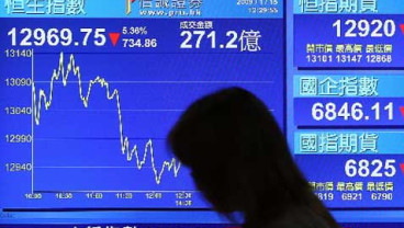 BURSA HONG KONG: Indeks Hang Seng Melemah 0,21% Pagi Ini