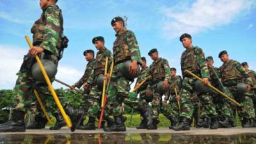 Amankan Pilpres, Kodam VI Mulawarman Gelar Pasukan