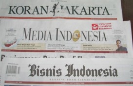 Headlines Koran: Reaksi Pasar Positif, Beda Hasil Quick Count Picu Ketidakpastian
