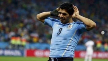 PIALA DUNIA 2014: Banding Suarez Ditolak FIFA