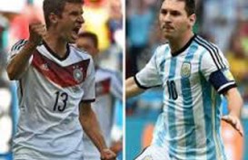 PIALA DUNIA 2014: Final Argentina v Jerman, Head To Head Messi vs Muller