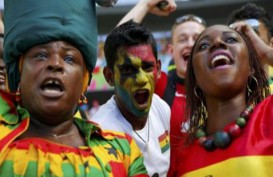 PIALA DUNIA 2014: 200 Pendukung Ghana Minta Suaka Di Brasil