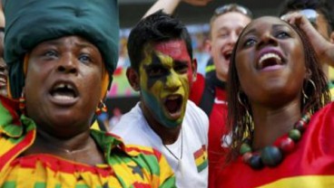 PIALA DUNIA 2014: 200 Pendukung Ghana Minta Suaka Di Brasil