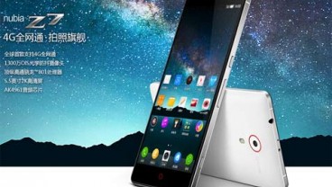 NUBIA Z7, Ponsel Dengan Layar Quad HD Dari ZTE