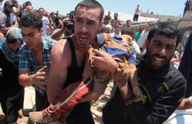 KRISIS GAZA: Israel Lakukan Serangan Darat, 5 Warga Palestina Tewas, Termasuk Bayi
